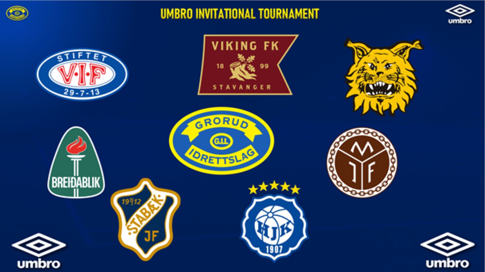 Endelig Klart For Umbro Invitational Tournament / Grorud IL